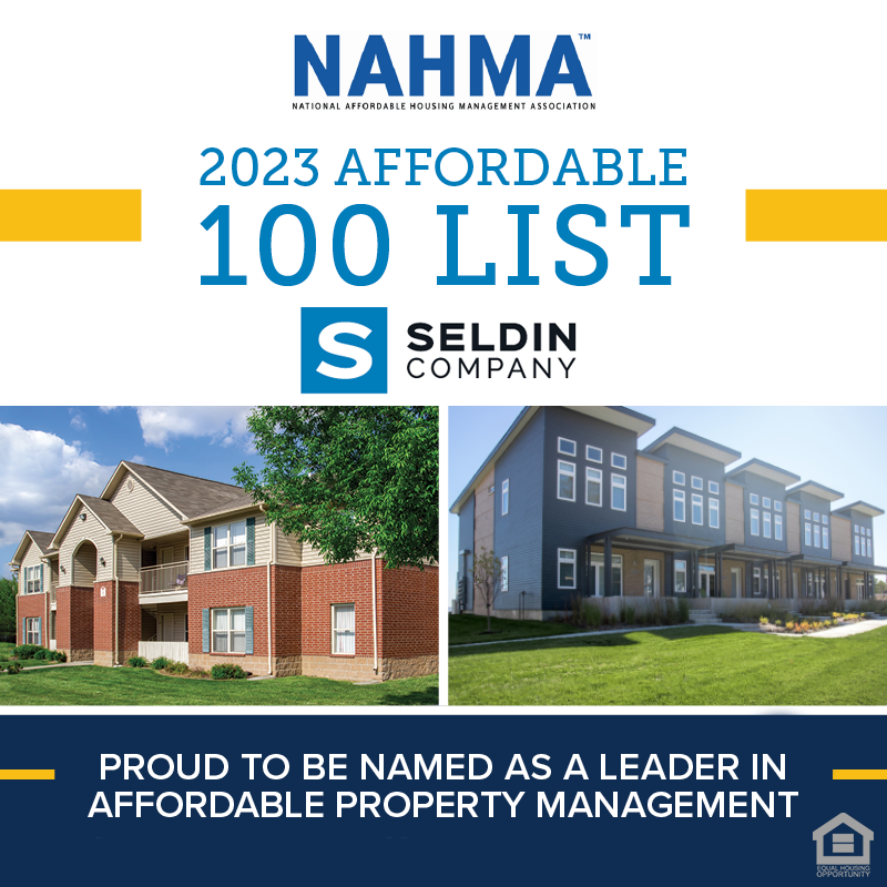 Seldin Company Earns Spot on 2023 NAHMA Affordable 100 List